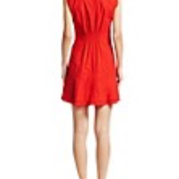 Derek Lam Sleeveless Ruched Poplin Dress - Picture 3 of 3
